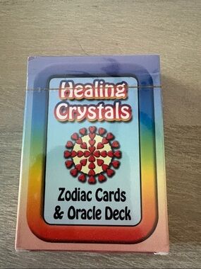 Healing Crystals Zodiac Cards & Oracle Deck - zodiac deck 1